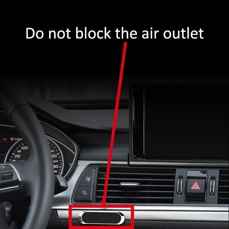 Mini Magnetic Holder Car Phone Dashboard Strip Shape Mount Stand for Cell Phone Samsung Xiaomi Wall GPS Compatible