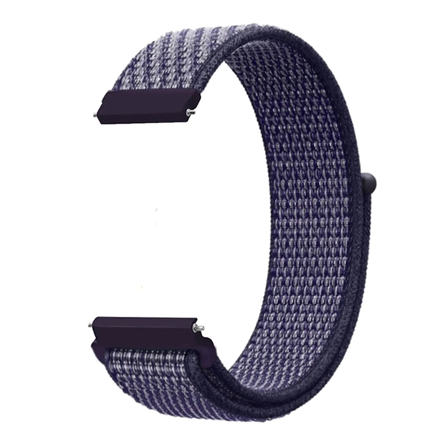 20mm 22mm Nylon Loop Strap For Garmin Forerunner 55 165 265 965 255 Active 5/Vivomove Trend/Vivoactive 5/Venu 3/2 Bracelet Belt