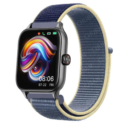 20mm 22mm Nylon Loop For Amazfit GTS4/2/3/3pro/2e/GTS2 Mini/GTR 4 42/47mm/GTR 2e/stratos bracelet for Amazfit bip/U/S/lite strap