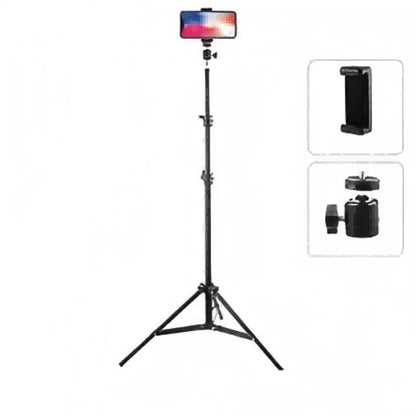 Anti-Shake Portable Extendable Tripod - 1/4 Screw Universal Stand for DSLR Camera Smartphone Vlogging