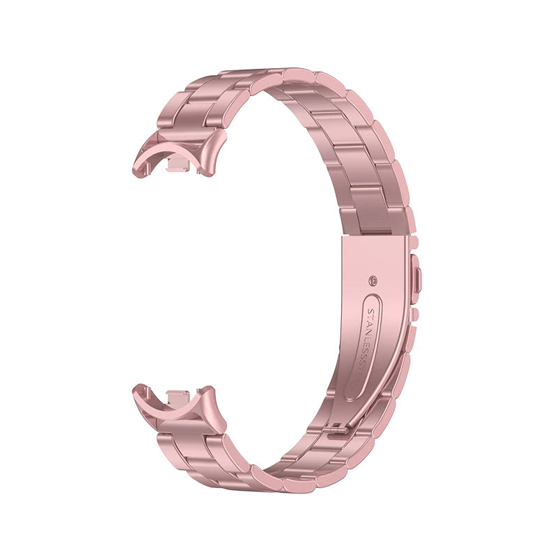 Metal strap For Xiaomi Mi Band 8 9 MIlan Wrist Metal Bracelet Screwless Stainless Steel for Mi Band 9 8Strap Wristbands Pulseira