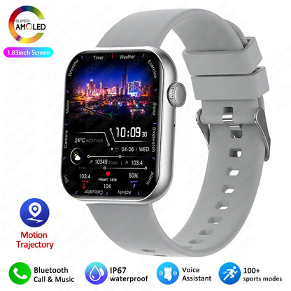 2025New Smartwatch Multi-functional Bluetooth Call Health Monitor Music Control Sports IP68 Waterproof Smart Watch For Men Women