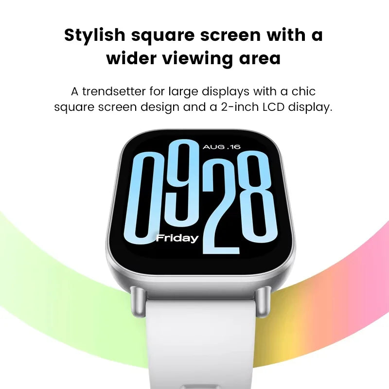 【Brand+】Global Version Xiaomi Redmi Watch 5 Active 2'' Display Up to 18 days of battery life 140+ Workout Modes Bluetooth