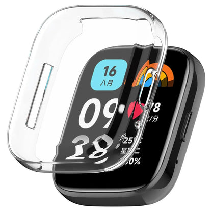 Soft Silicone Case Glass For Redmi Watch 3 Active 3 Lite Smart Watchband Screen Protector Cover for Xiaomi Redmi Watch 3 Active