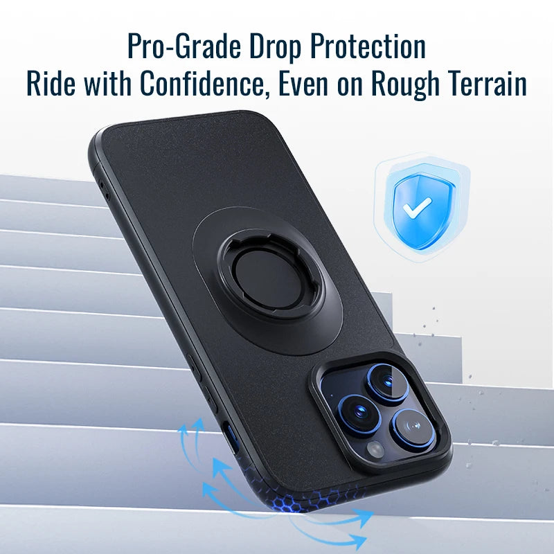 For Quad Bike phone Case For iPhone 16 Pro Max/15/14/13/12/11/XS/XR/XSMAX Shockproof Case.Quick Lock Mount Case