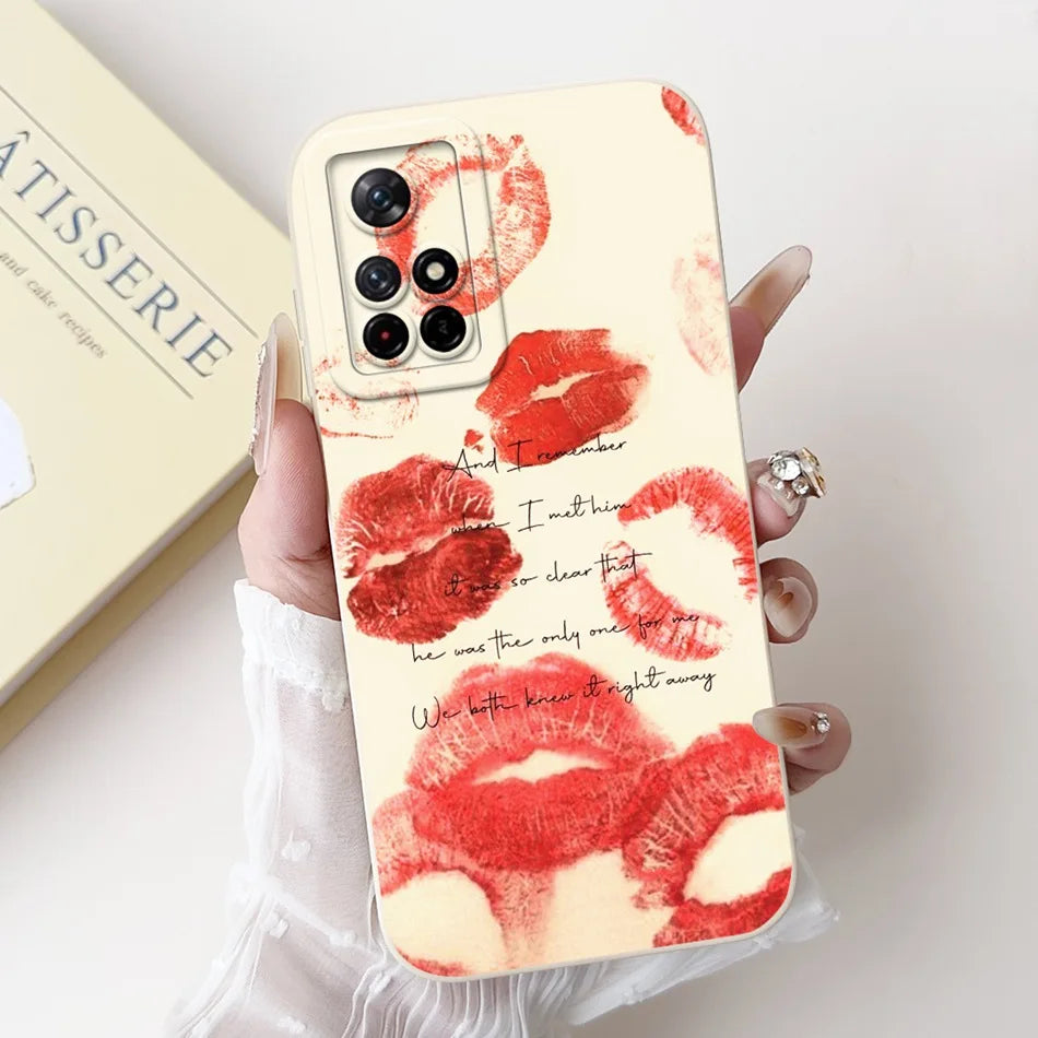 For Xiaomi Poco M4 Pro 5G PocoM4 Cute New Design Phone Case For Poco M4 Pro M 4 M4Pro 4G 5G Shockproof Soft Silicone Cases