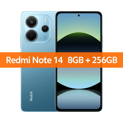 【World Premiere】Global Version Xiaomi Redmi Note 14 MediaTek Helio G99-Ultra 108MP AI 5500mAh 6.67" AMOLED 120Hz Display