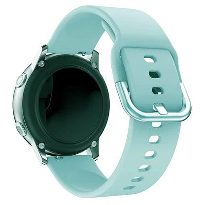 20mm 22mm Strap For Samsung galaxy watch 6/5/pro/3/4/6 Classic 43mm 47mm/Active 2 Silicone Sport bracelet huawei Gt 3-2-2e Band