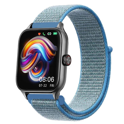 20mm 22mm Nylon Loop For Amazfit GTS4/2/3/3pro/2e/GTS2 Mini/GTR 4 42/47mm/GTR 2e/stratos bracelet for Amazfit bip/U/S/lite strap