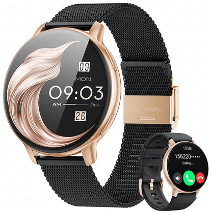 LIGE Bluetooth Call Smart Watch Women Fashion Watches Custom Dial Sport Fitness Health Tracker Smartwatch for Android IOS 2026