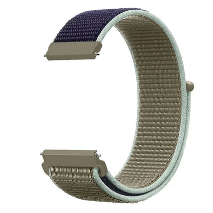 20mm 22mm Nylon Loop Strap For Garmin Forerunner 55 165 265 965 255 Active 5/Vivomove Trend/Vivoactive 5/Venu 3/2 Bracelet Belt