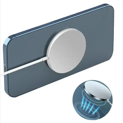 Magnetic Chargers Type C Fast Wireless Charger Pad Stand For Magsafe IPhone 16 15 14 13 12 Pro Max PD Phone Charging Dock