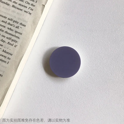 Finger Ring Holder Stand for IPhone 15 Samsung Support Telephone Mobilephones Grip Tok Folding Solid Color Pocket Socket Bracket