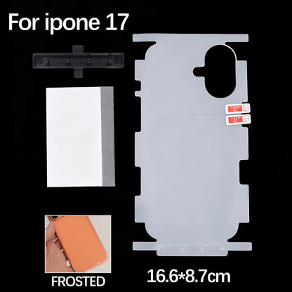 For iPhone 17 Pro Max Air 17Pro 17PM 17Air HD Side Frame Back Full Coverage Protective Film For iPhone17 Border Hydrogel Film