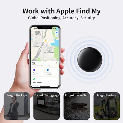 Anti-lose Security Finder Long-Distance Tracker for Apple Find My Voice Locate Suitcase Keys Bag Toys Smart Tag for IOS iPhone