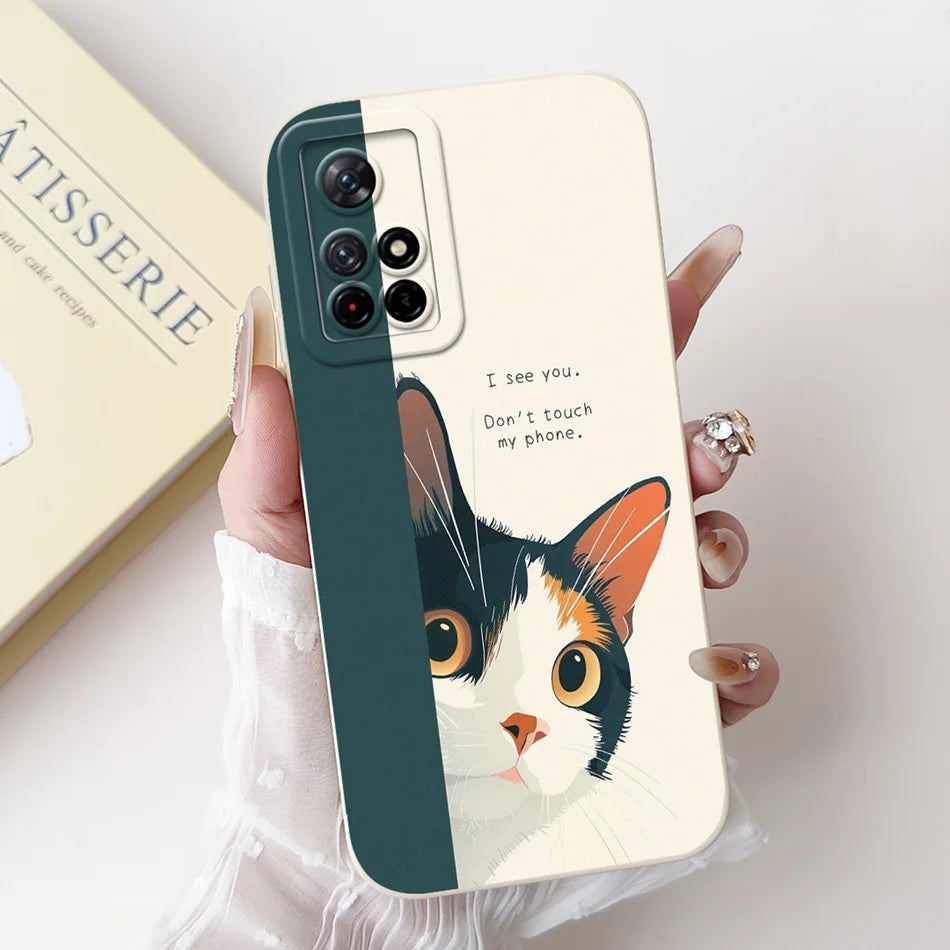 For Xiaomi Poco M4 Pro 5G PocoM4 Cute New Design Phone Case For Poco M4 Pro M 4 M4Pro 4G 5G Shockproof Soft Silicone Cases