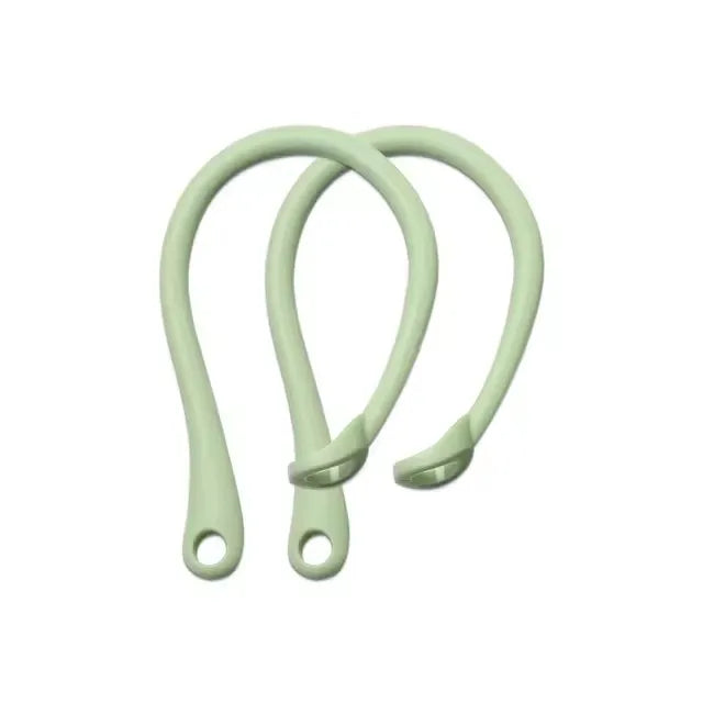 1 Pairs Anti-lost Earhooks for Apple AirPods 1 2 3 4 Sports Silicone Anti-drop Ear Hook For Airpods Pro Wireless Earphone Hooks
