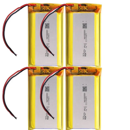 3.7V 10000mAh 1260110 Li-polymer Battery Lithium Polymer Rechargeable Batteries for Toy Power Bank GPS Laptop Camping Lights Diy