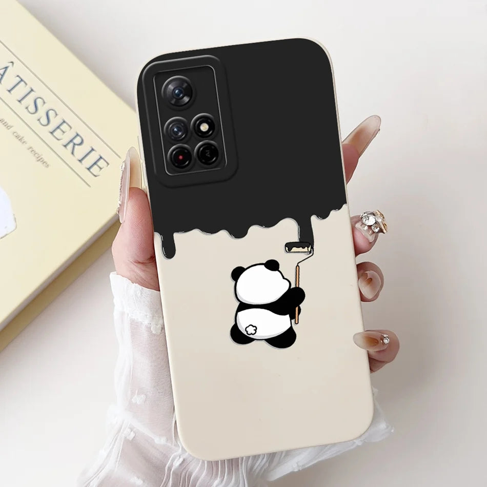 For Xiaomi Poco M4 Pro 5G PocoM4 Cute New Design Phone Case For Poco M4 Pro M 4 M4Pro 4G 5G Shockproof Soft Silicone Cases