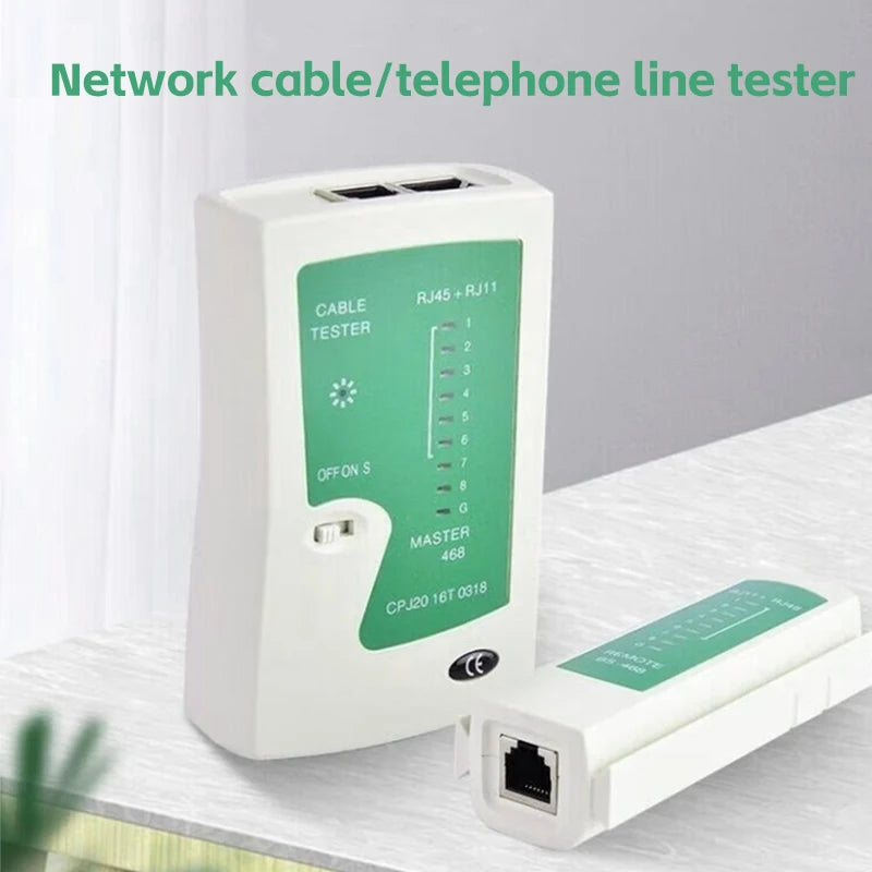UTP STP Shielded Network Ethernet Cable Tester Comprehensive Telephone Line Connectivity Check Tool for IT Networking