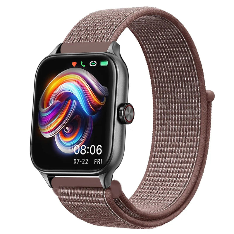 20mm 22mm Nylon Loop For Amazfit GTS4/2/3/3pro/2e/GTS2 Mini/GTR 4 42/47mm/GTR 2e/stratos bracelet for Amazfit bip/U/S/lite strap