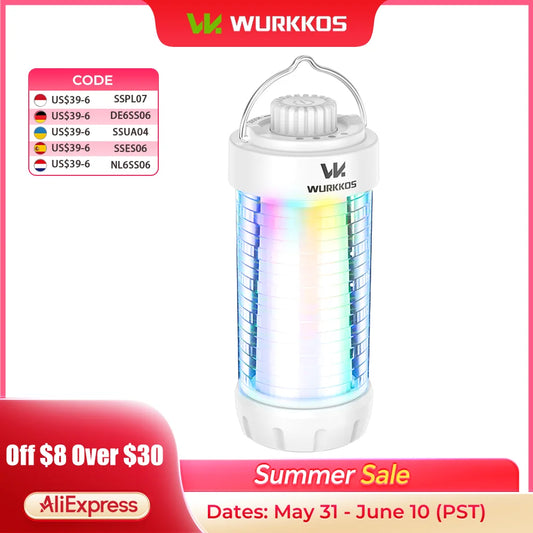 Wurkkos CL01 EDC Work Light Power Bank Small Outdoor Lamp Camping Flashlight 550LM Portable Magnetic Lamp 360° Mini Magnetic Lam