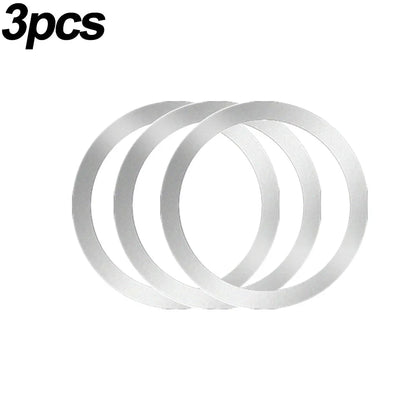 2024 Stainless Steel Universal Magnetic Metal Plate Ring For Magsafe Wireless Charger Iron Sheet Sticker Magnet Car Phone Holder