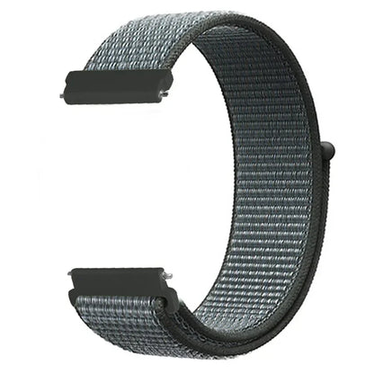 20mm 22mm Nylon Loop Strap For Garmin Forerunner 55 165 265 965 255 Active 5/Vivomove Trend/Vivoactive 5/Venu 3/2 Bracelet Belt