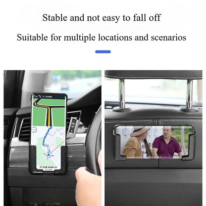 Universal new car phone holder, adhesive navigation for cars, rear phone holder, passenger support bracket