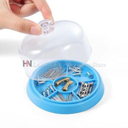Watch Dust Sheet Cover with Tray Watch Movement Repair Tool Jewelry tools Spare Protector for Watchmaker Repair Tool Box 6 Slots