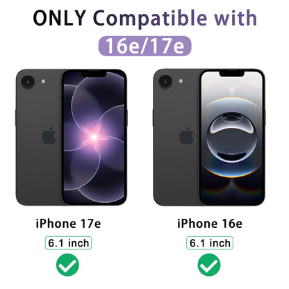 Luxury Matte Magnetic Translucent Case For iPhone 16e Shockproof Protective Cover For Magsafe iPhone 17e Wireless Charge Cover