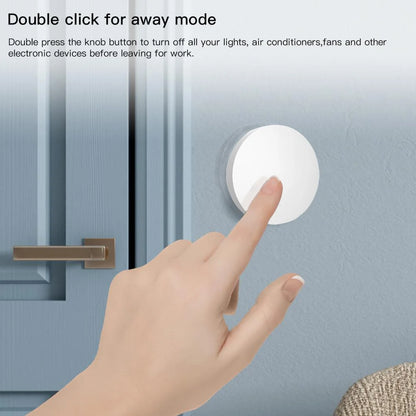 Tuya Zigbee Wireless Button Scene Switch Voice Control Smart Button Smart Life App Zigbee Devicesfor Smart Home Remote Control