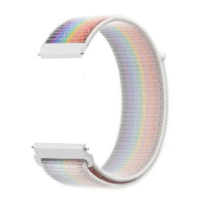 20mm 22mm Nylon Loop Strap For Garmin Forerunner 55 165 265 965 255 Active 5/Vivomove Trend/Vivoactive 5/Venu 3/2 Bracelet Belt