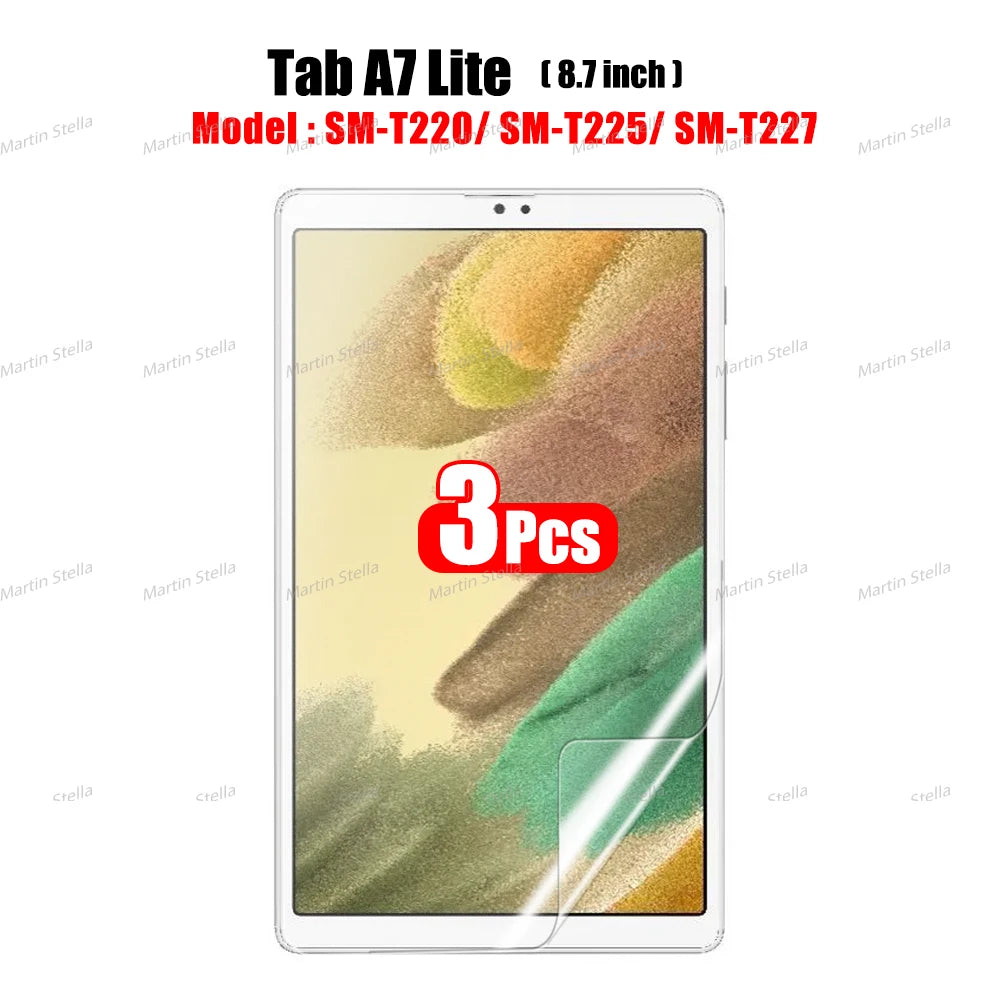 3Pcs Paper Feel Like Screen Protector for Samsung Galaxy Tab S7 S8 S9 Plus Ultra Samsung tab S6 Lite s7 s9 fe A8 A9 A7 No Glass