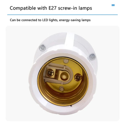 Smart E27 PIR Motion Sensor Light Switch 110V 220V Detector Base Lamp Holder Lux Time Delay Adjust Control Bulb Socket 1pc