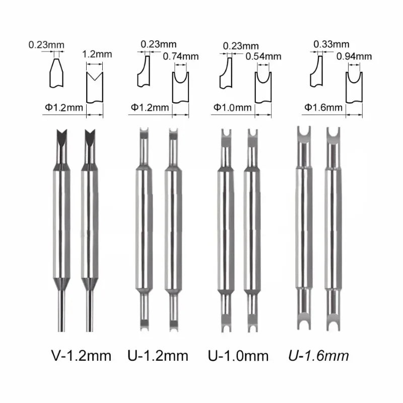 Aluminum Alloy Watch Band Remover Plier Spring Bar V-Shaped Adjuster Watch Strap Repair Tool for Watch Maintenance