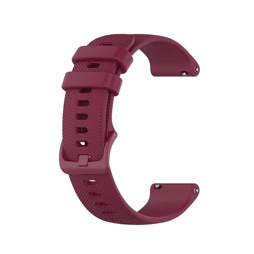 18mm 20mm 22mm Watch Strap For Garmin Venu Vivoactive 3 4S 4 Forerunner 245 245M Wristband For Huawei GT4 GT3 GT2 Band Correa