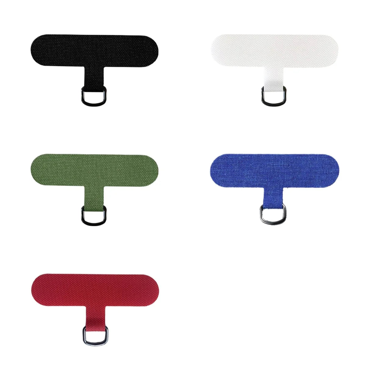 3/5pcs Mobile Phone T-shaped Strap Plate Sheet Cellphone Case Braid Lanyard Accessories Weave Card for iPhone 12 13 14 15 Xiaomi