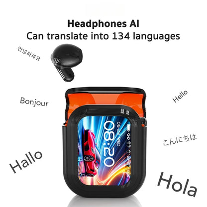 The New Best-Selling Bluetooth 6.0 Wireless Headset Translation Headset IPX4 Waterproof Grade, Long Battery Life. 2026