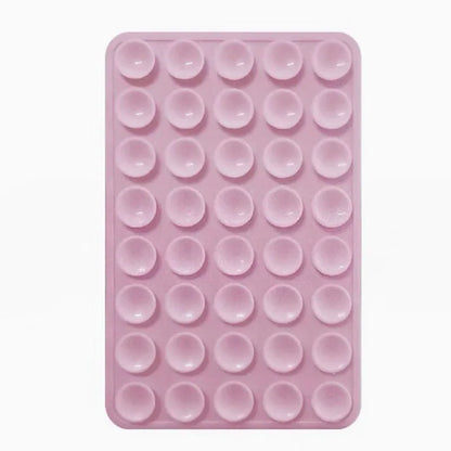 Universal Fixing Silicone Suction Mobile Phone Suction Cup Mounted Bracket Phone for iPhone Android Universal Selfies and Videos