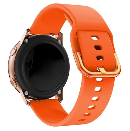 20mm 22mm Strap For Samsung galaxy watch 6/5/pro/3/4/6 Classic 43mm 47mm/Active 2 Silicone Sport bracelet huawei Gt 3-2-2e Band