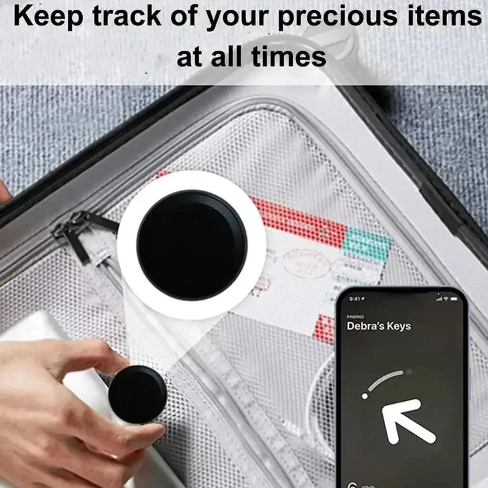 Protective Case for AirTag Waterproof Cover Holder with Adhesive Sticker Compatible with AirTag Cover for Bike Wallet Suitcase