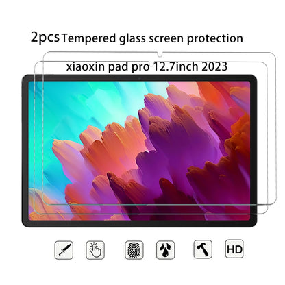 2PCS Tempered Glass For Lenovo Xiaoxin Pad Pro 12.7 2023 2024 2025 12.7 Screen Protector For Xiaoxin Pad 2024 11 inch Glass Film