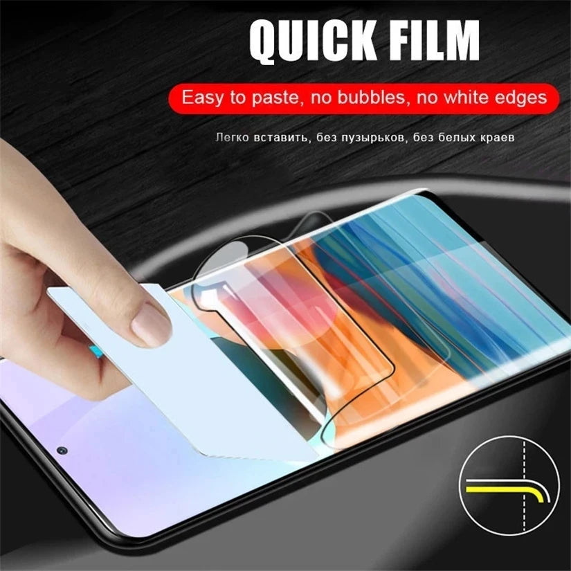 3Pcs Hydrogel Film For Motorola Moto Edge 40 NEO 30 Ultra Pro 50 Fusion Screen Protector