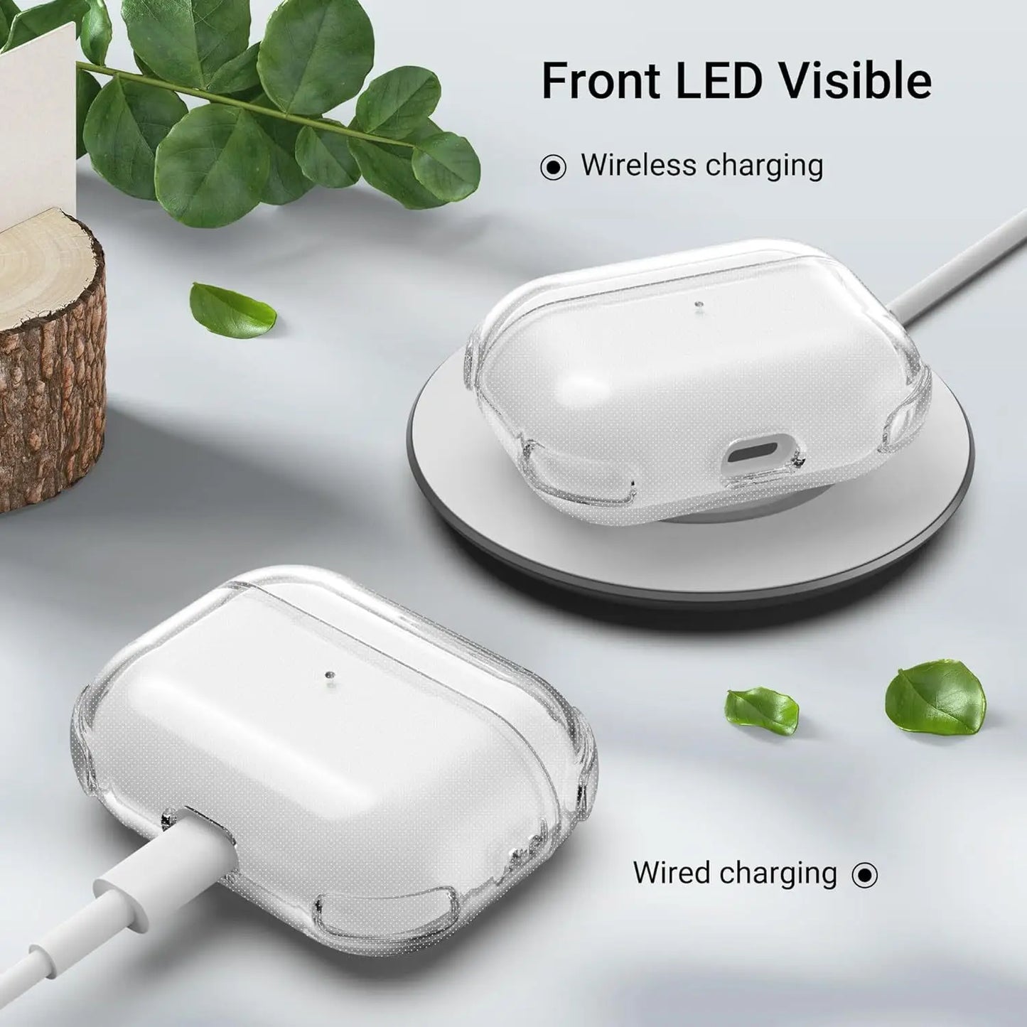 Clear Case For AirPods Pro 3 with Lanyard Keychain & Cleaning Kit Soft TPU Shockproof Protective Case Cover For AirPods Pro 3