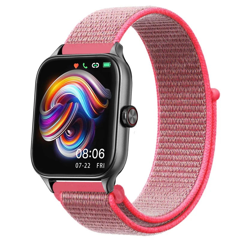 20mm 22mm Nylon Loop For Amazfit GTS4/2/3/3pro/2e/GTS2 Mini/GTR 4 42/47mm/GTR 2e/stratos bracelet for Amazfit bip/U/S/lite strap