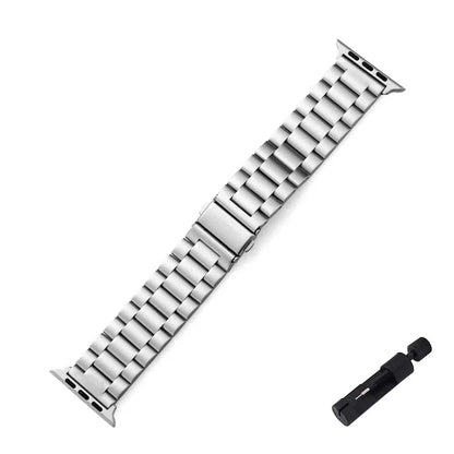 Metal Strap for Apple Watch Band 49mm 45 41 44 40 42 46 38mm Stainless Steel Bracelet for iWatch Series 10 Ultra 9 8 7 6 5 4 SE