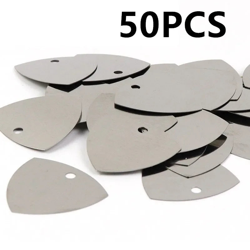10/20/50PCS Metal Phone Opening Tools Metal Guitar Picks Pry Opener for iPhone iPad Tablet PC Disassemble Repair Tool Kit