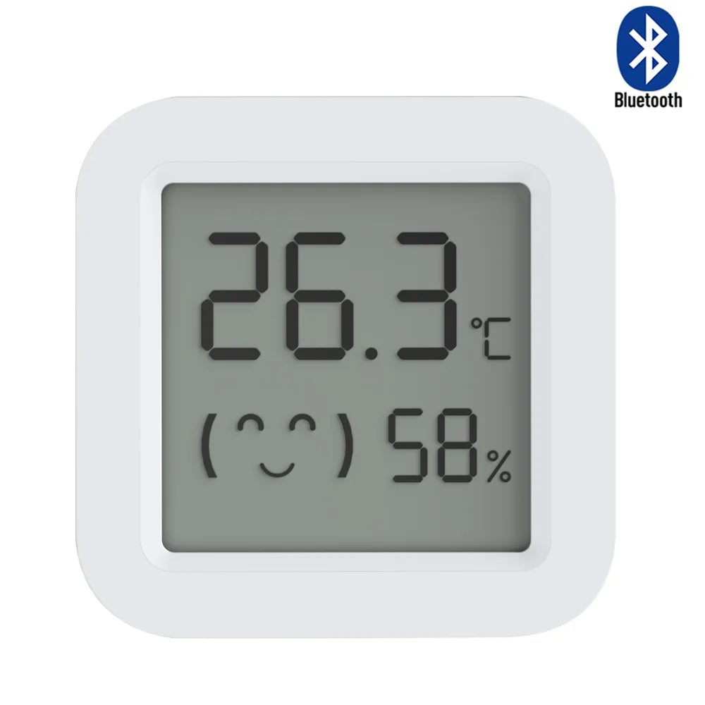 Tuya Humidity Temperature Sensor LCD Screen Bluetooth-Compatible APP Remote Controlled  Monitor for Home Environment Smart Life