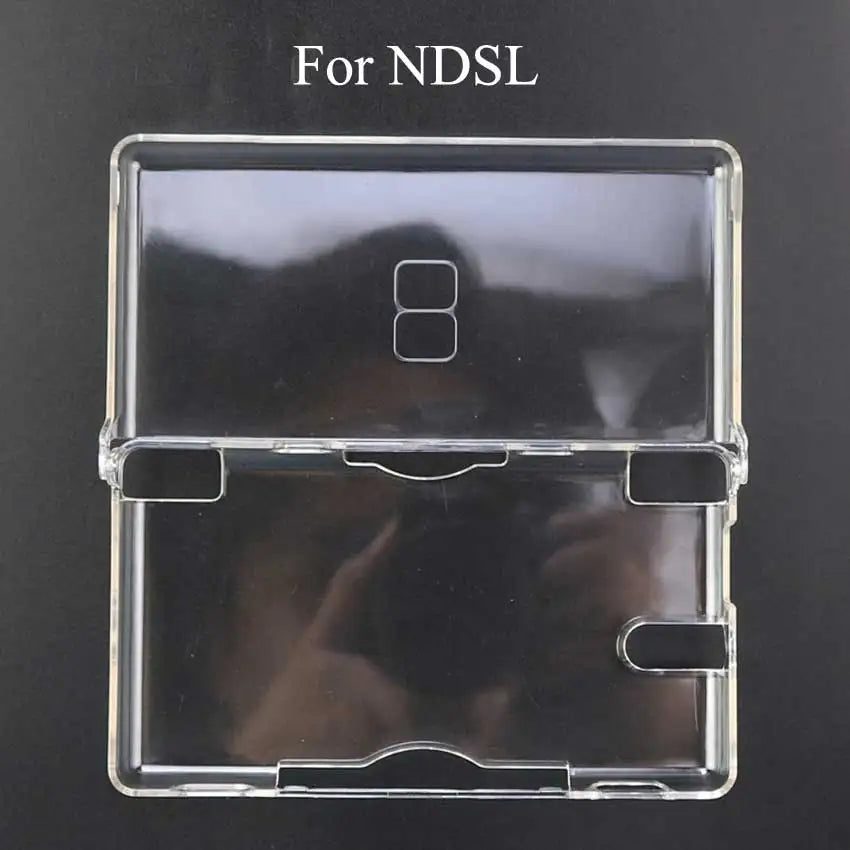 Transparent plastic protective cover, suitable for hard shell shells of NDSL, NDSi, new 3DS XL, GBA SP game consoles
